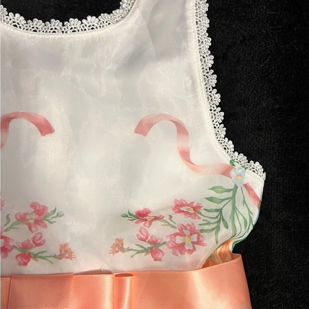 Disney D-Signed girls hi-low princess dress size 7-8